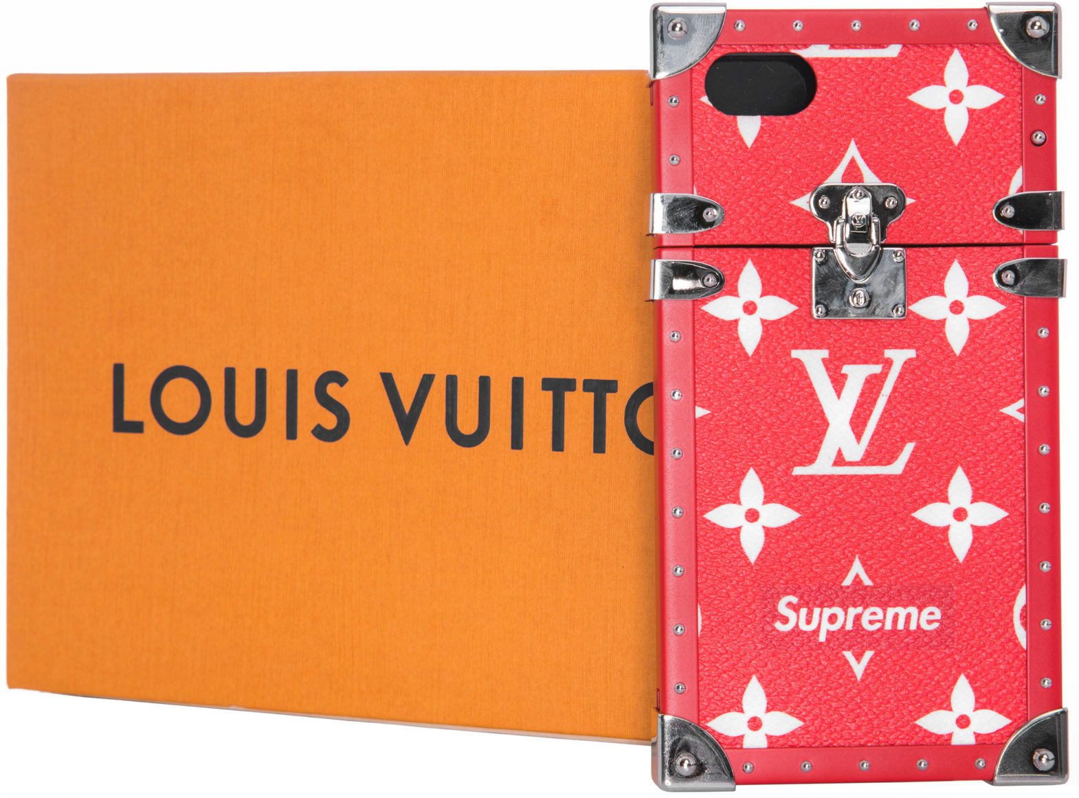 Louis Vuitton x Supreme LV Supreme Trunk Phone Case - nécessité